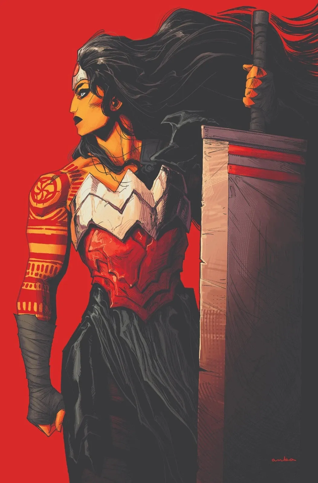 ABSOLUTE WONDER WOMAN #10 COVER B KRIS ANKA CARD STOCK VARIANT