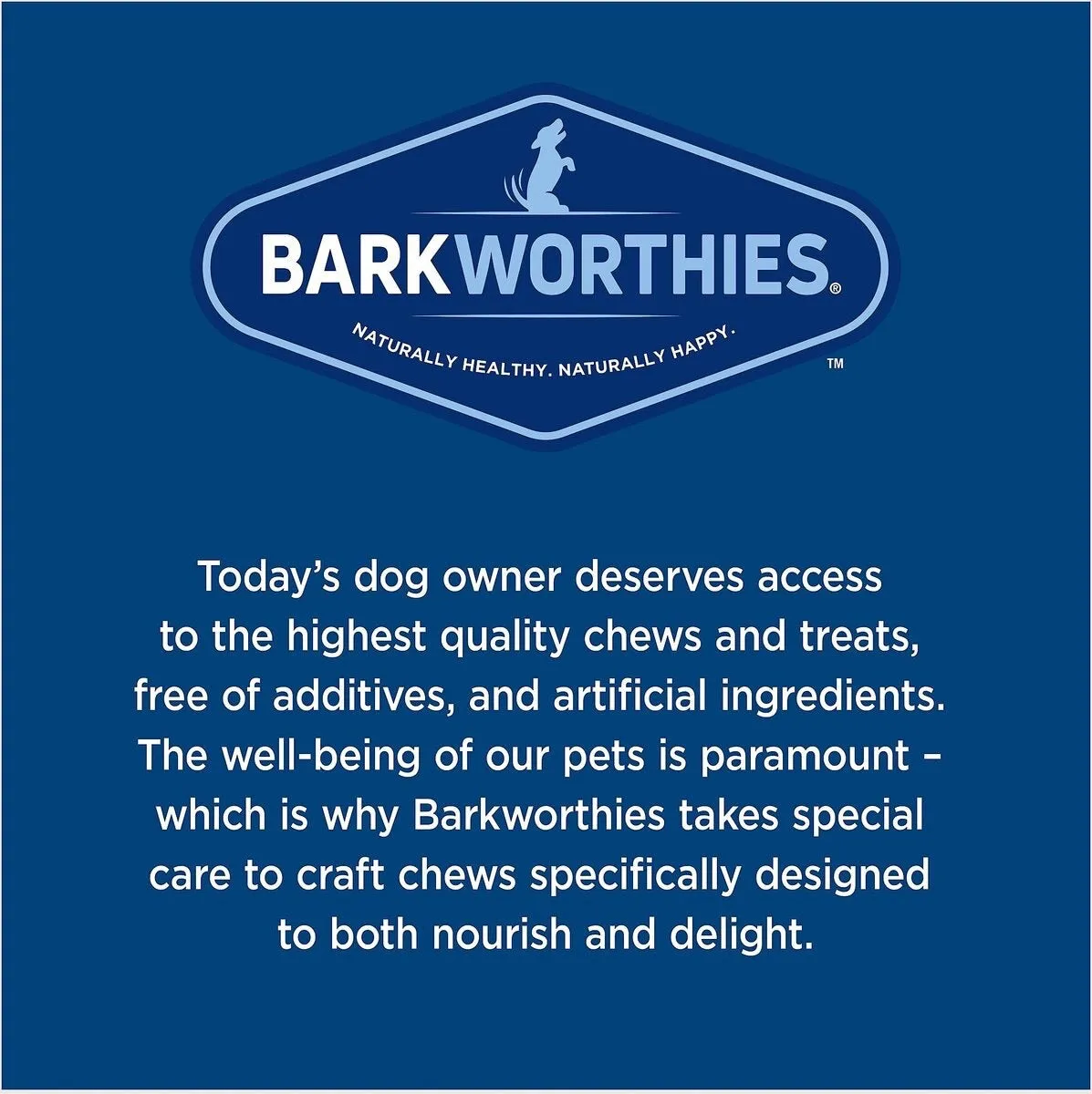 Barkworthies 6 Inch American Pride Femur Bone For Dogs