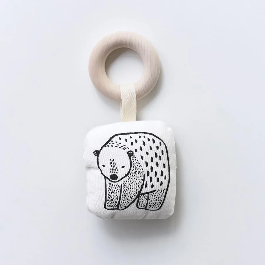 BEAR TEETHING RING