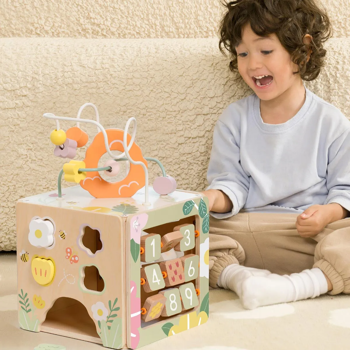 Classic World Honeybee Activity Cube