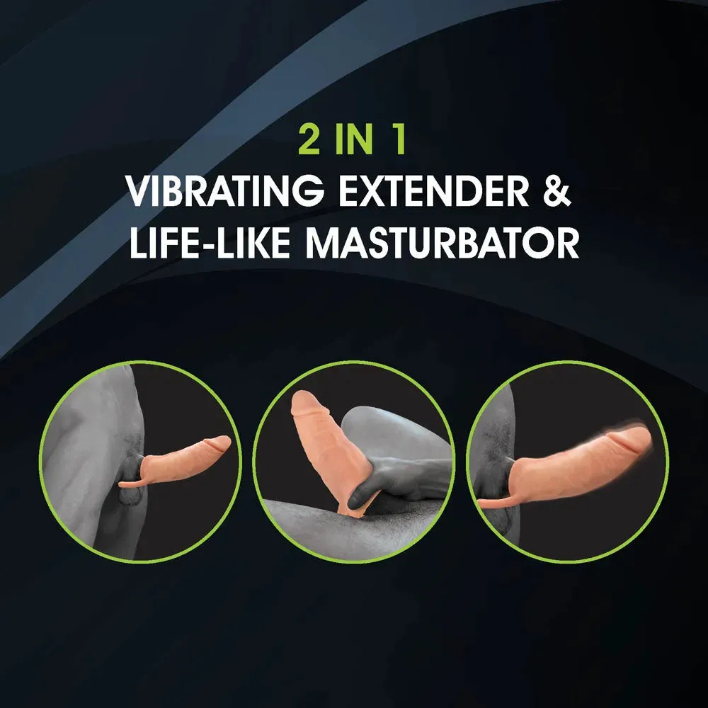 Extendor  -  2 Inch Vibrating Penis Extender and Stroker