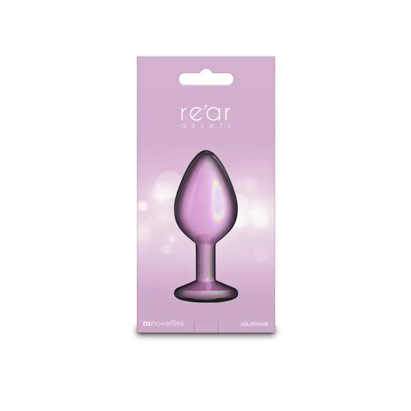 Rear Assets Iridescent  - Medium - Iridescent  8.2 cm Medium Butt Plug