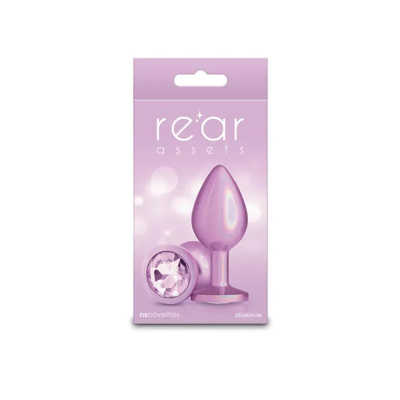 Rear Assets Iridescent  - Medium - Iridescent  8.2 cm Medium Butt Plug