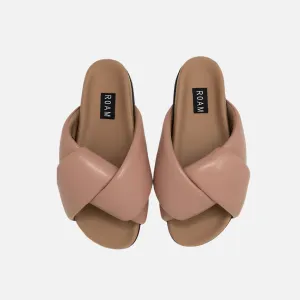 ROAM Foldy Puffy Vegan Leather Sandals